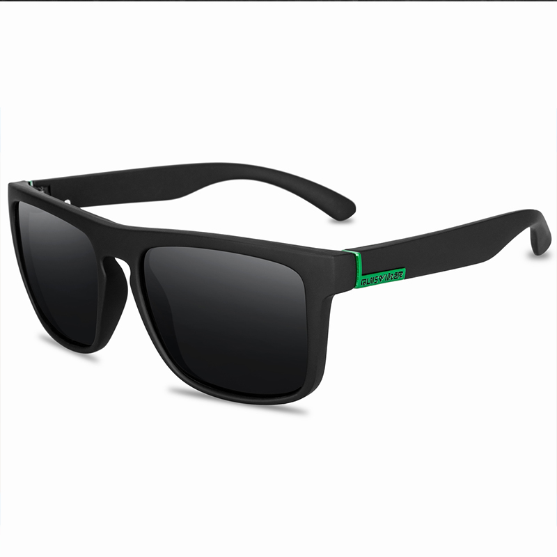 QUISVIKER gafas de sol polarizadas gafas de sol para hombres y mujeres gafas cuadradas para hombres gafas de conducción Retro Vintage UV400: QP2