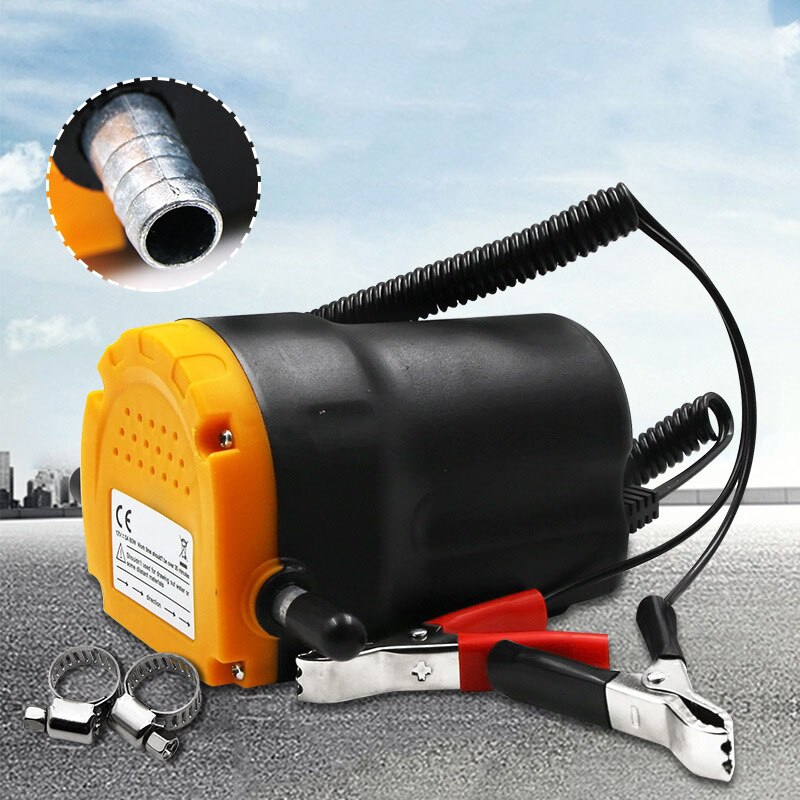 12V/24V Car Electricity Oil Extractor Transfer Pump Oil Diesel Pump Self-suction Transfer Change Pump MINI Oil Pump