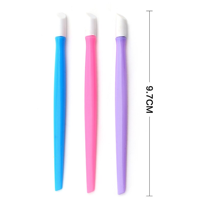 5 pc portátil unha arte laranja vara de madeira cutícula empurrador removedor pedicure manicure ferramenta de cuidados cutícula arte do prego empurrador ferramenta de arte do prego