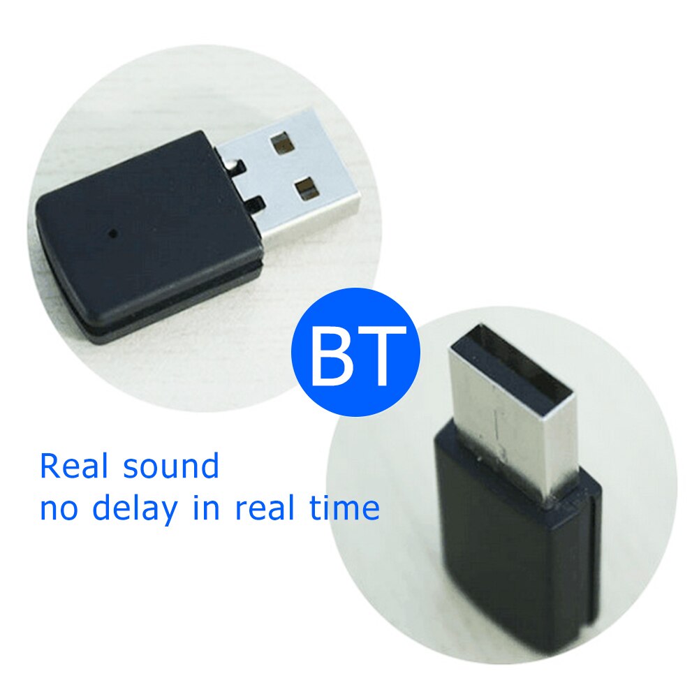 Audio Mini Wireless Receiver Transmitter Wireless USB Bluetooth Adapters BT Audio Dongles Earphone Receiver for PS4 PS5