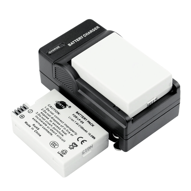 2/3 dste 2100 mah 7.4v lp -e8 digitaalikameran akku 1* laturi canon 550d 600d 650d 700d x4 x5 x6i x7i rebel  t2i t3i t4i t5i
