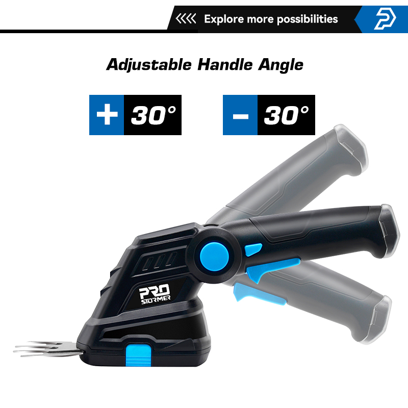 2 in 1 Electric Hedge Trimmer 3.6V USB Cordless Lawn Mower Rechargeable Weeding Shear Pruning Mower Garden Tools by PROSTORMER