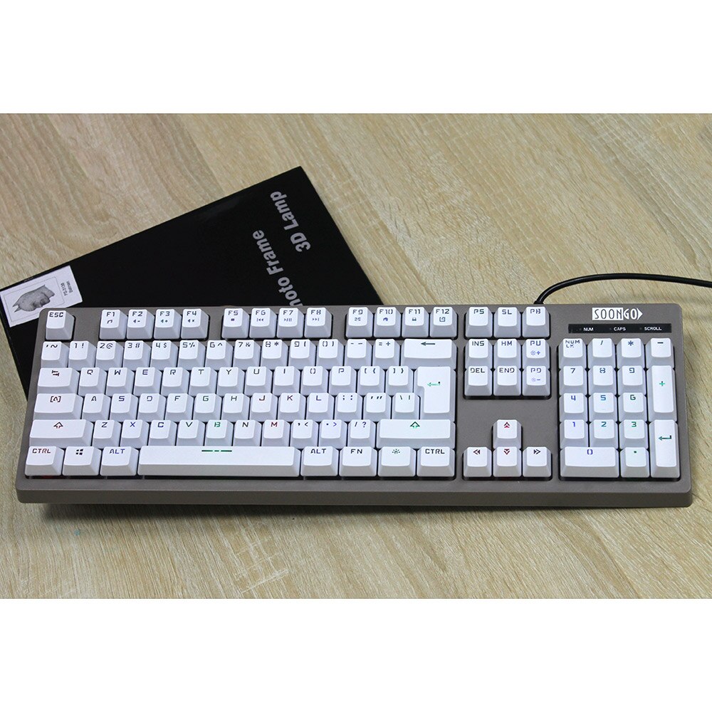 Wired Gaming Mechanical feeling keyboard Gamer Clavier usb Blacklight keyboard for computer keyboards multimedia high keycaps