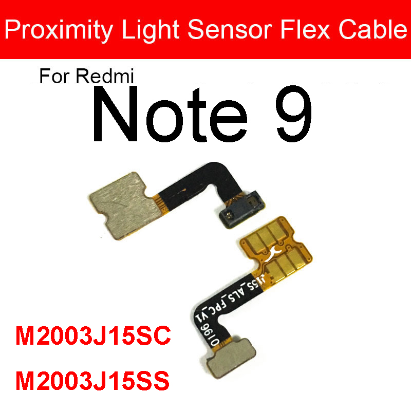 Cavo Flex sensore di prossimità per Xiaomi Redmi 6 Pro 6A 8A 9 10X cavo Flex ambientale leggero per Redmi Note 8 8T 9 9T 9S Pro 4G 5G: Redmi Note 9