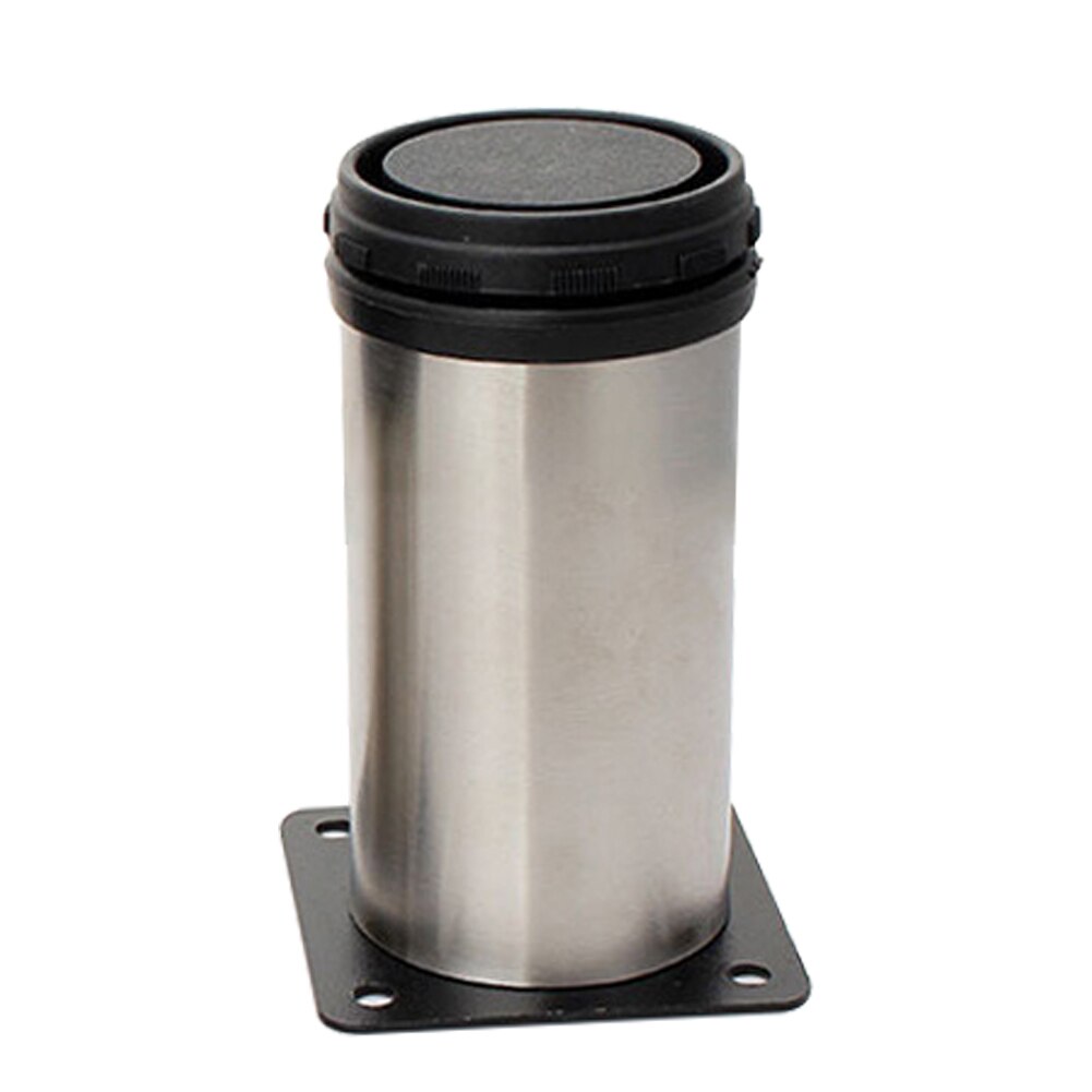 Home With Screws Water Resistant Stainless Steel Furniture Table Sofa Bed Moisture Proof Brushed Adjustable Height Cabinet Leg: 5x10cm