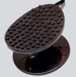 1pc gulerods yam kartoffelbørste ingefærskræller rengøringsbørste plastskraber frugt grøntsagsbørster let rengøring køkken  ok 0818: Sort