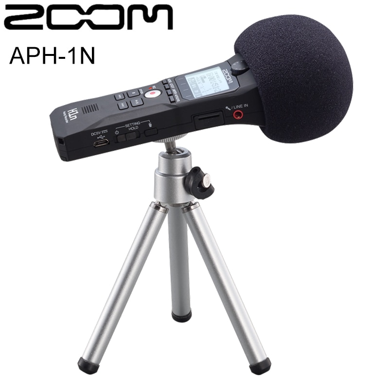 Zoom APH1n APH-1n Pack d'accessoires pour ZOOM H1n enregistreur pratique support de trépied réglable adaptateur de pince micro