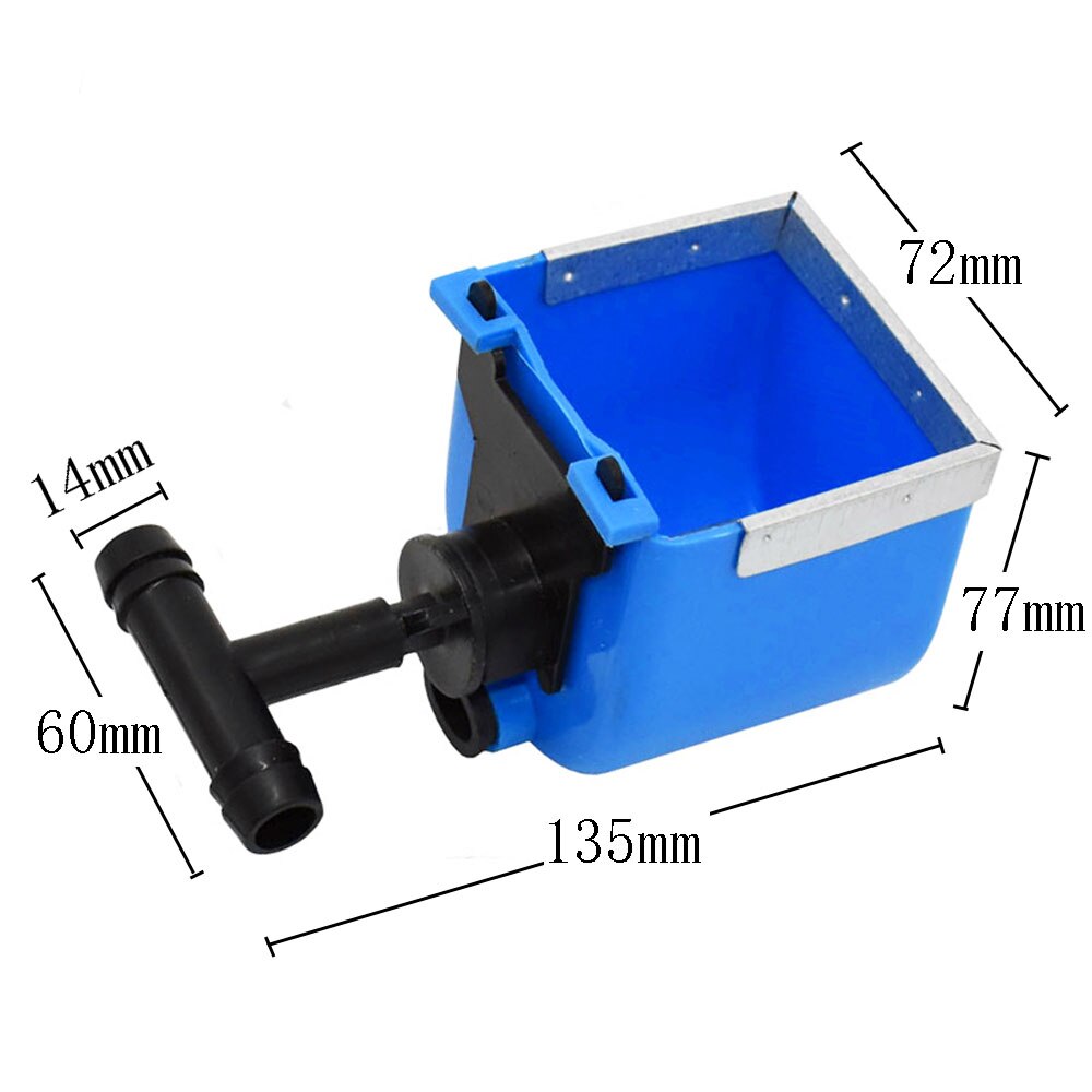 1 stuk automatische watertoevoer voor konijnen met speen voor knaagdieren, watertoevoer voor konijnen met speen, drinkbakken voor konijnen: Default Title