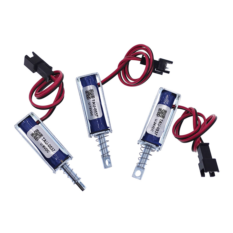 Tau-0537 Elektromagnetisches Schloss Magnetschloss DC 6V/12V/24V Elektroschloss 1,5A/2A/1A Schloss Linearmagnet