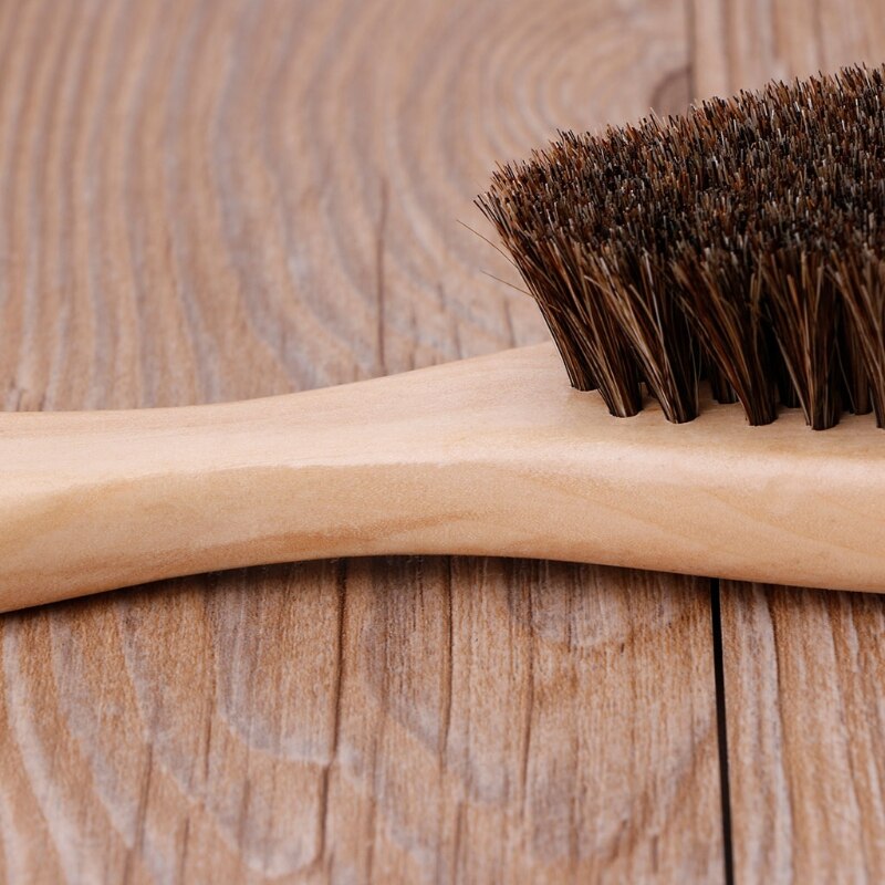 Genuine Horsehair Brush Boot Shoe Shine Cleaner Po... – Grandado