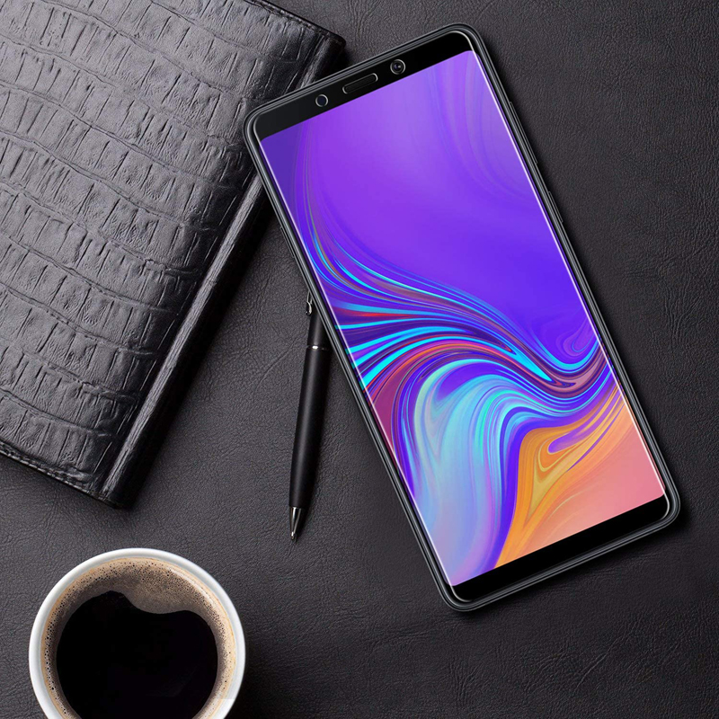 Vidrio templado para Samsung Galaxy, película protectora de pantalla para A3, A5, A7, A6, A8, J4, J6 Plus, , J2, J3, J5, J7, , A750, A9, , 4 unidades