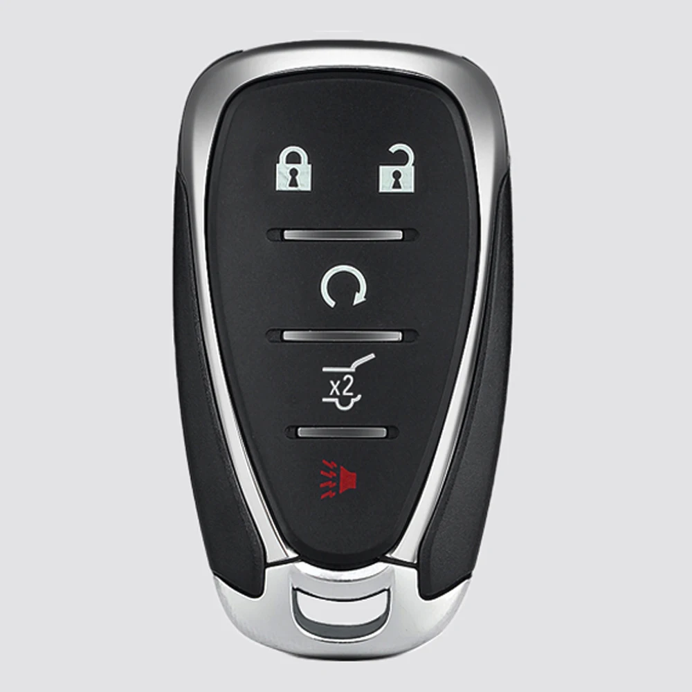SUPERKEY 2/3/4/5 botones carcasa para llave remota Fob para Chevrolet Chevy Camaro Cruze Malibu Equinox: Morado