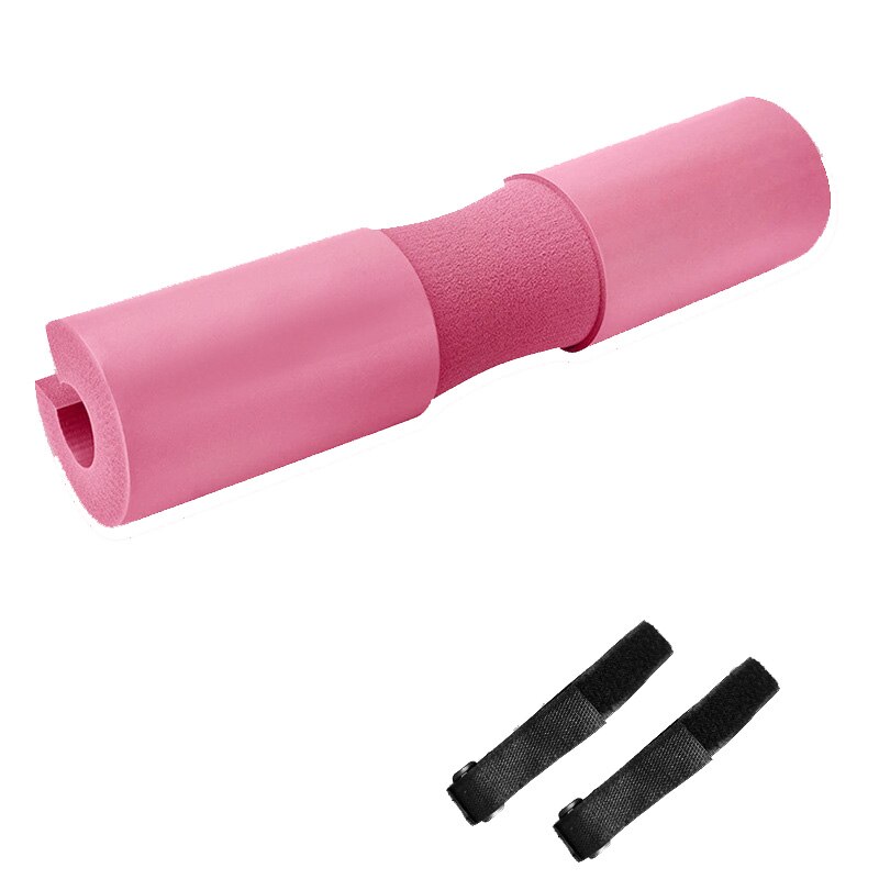 Barbell Pad Weightlifting Squat Pad Protector for Neck Shoulder Fitness Foam Barbell Bar Cover Support Pad Fitness Gym Equipment: pink