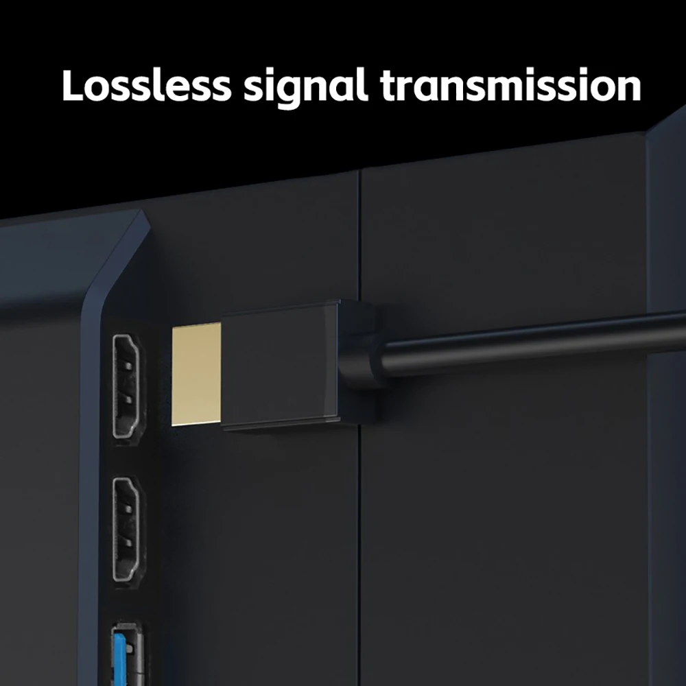 Vergulde hdmi-kabel 1.4 4k 1080p 3d voor hdtv-splitter/switcher , 0.5m 1.5m 3m hdmi-naar-hdmi-kabel, snelle ethernetkabel