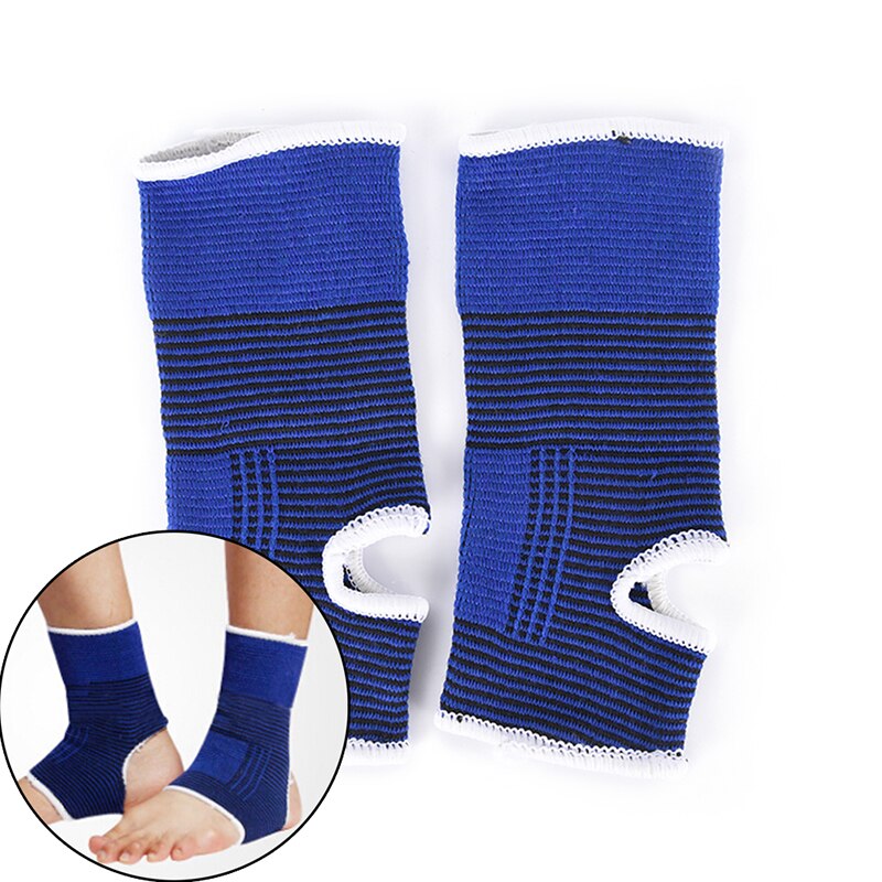 2 STUKS Enkel Voet Elastische Compressie Wrap Mouwen Bandage Brace Ondersteuning Bescherming: Default Title