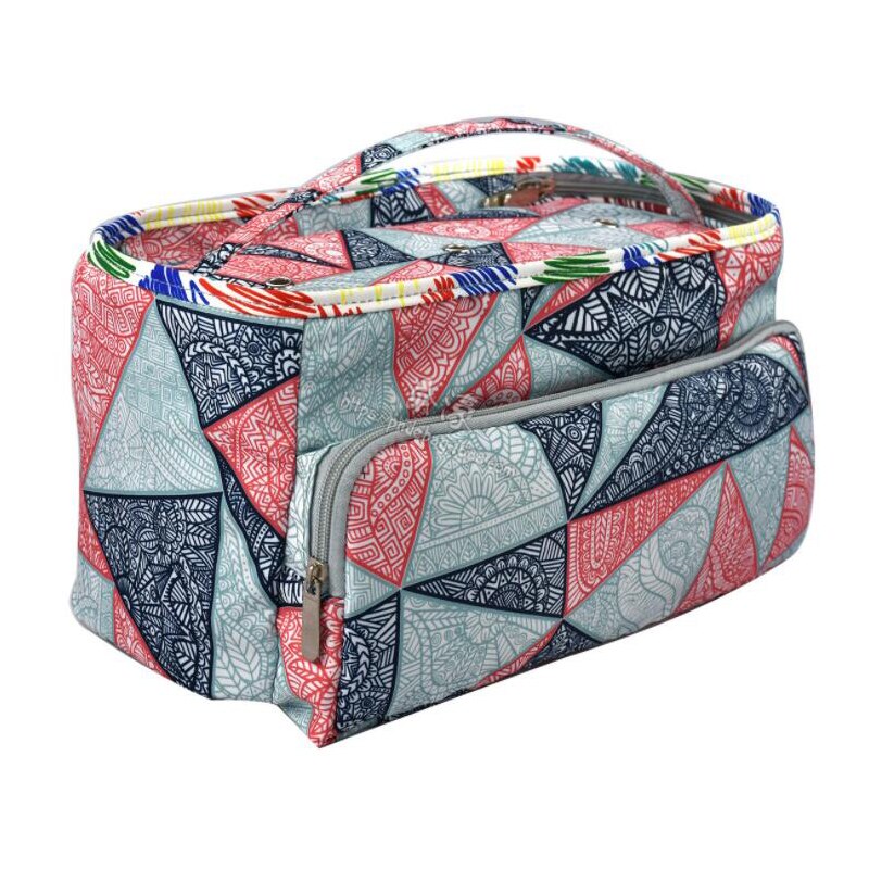 Diy Wol Haaknaald Tool Accessoires Opbergtas Breien Naalden Naaigaren Garen Oxford Doek Printen Organizer Houder