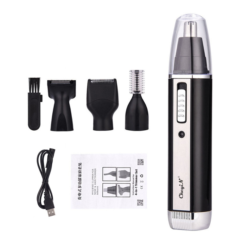 Electric Nose Hair Trimmer Multifunctional Hair Remover Ear Eyebrow Beard Shaver Razor Face Hair Cutter Rechargeable or Battery