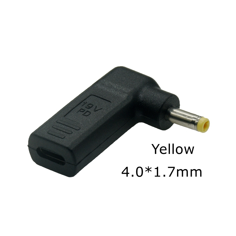Pd Spoof Adapter Plug Converter Usb Type C Vrouw Naar 7.4X5.0Mm 4.5X3.0Mm 5.5X2.5Mm Mannelijke Laptop Dc Uitgang Jack Connector: Blauw