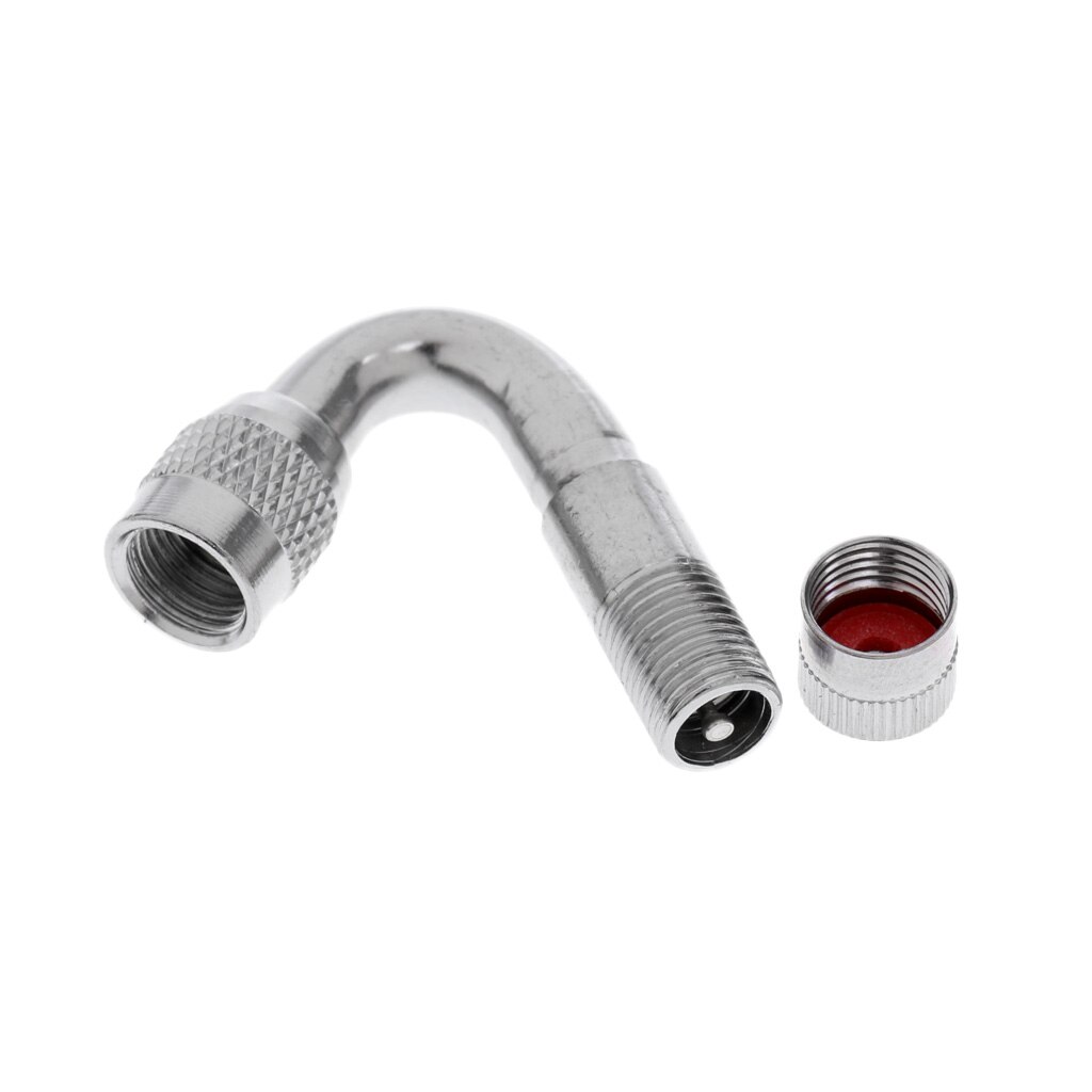 2 x Valve Stem Adapter 45, 90, 135 Degree Valve Extension Car Electrombile Tyre Valve Extender Bike Parts