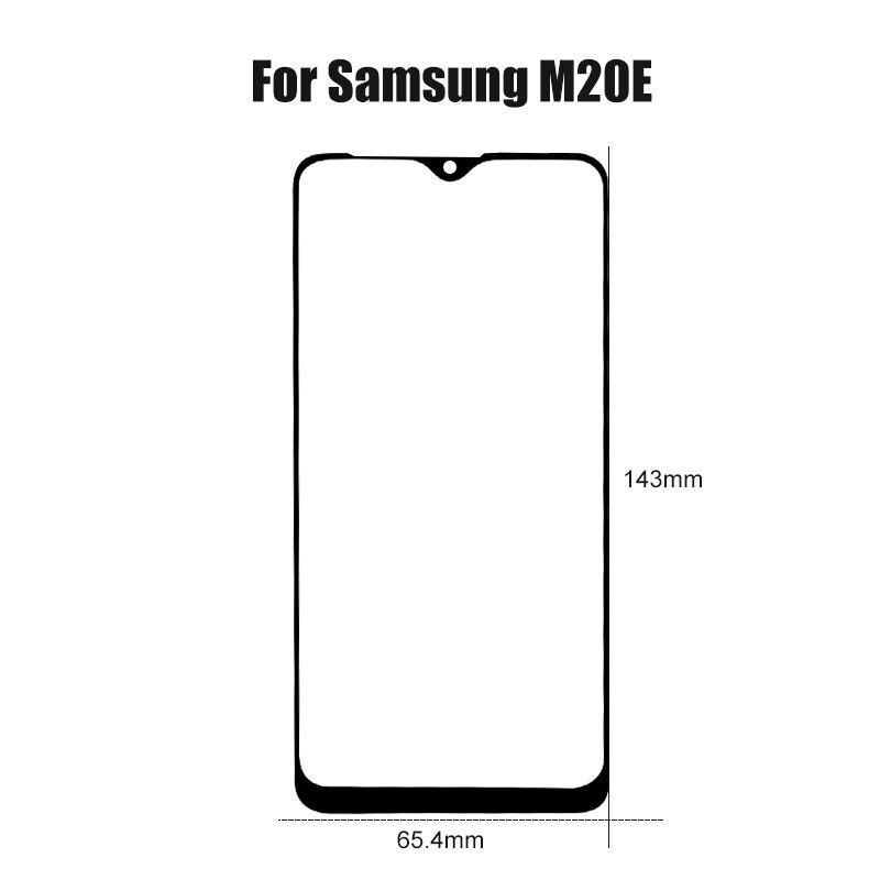 3Pcs Gehard Glas Voor Samsung Galaxy A10 A20 A30 A40 A50 A60 A70 A80 A90 Screen Protector Voor Samsung m10 M20 M30 M40 A51 A20E: For Samsung A20E
