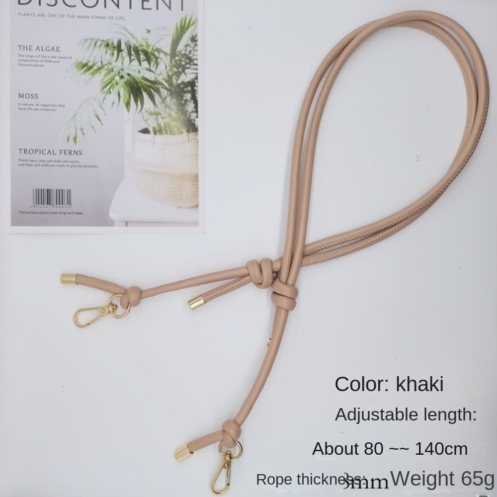 Regulowany pasek do torebki Nowy wymienny pasek do torebki Pasek do torebki Crossbody Skórzane części do toreb DIY Regulowana długość paska 80-140 cm: Czekolada