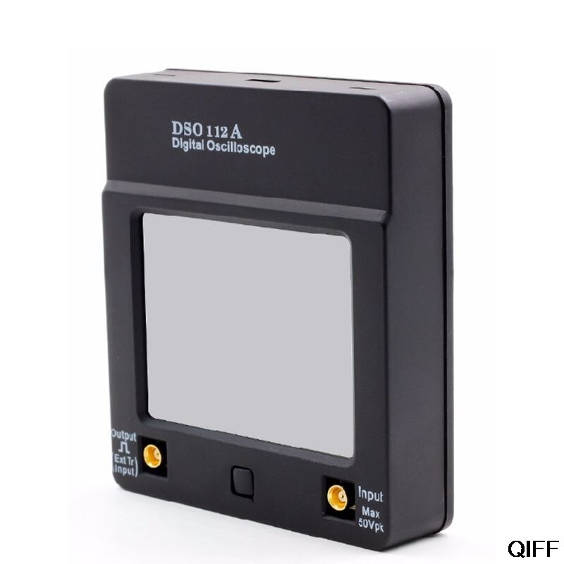 DSO 112A Mini Digital Oscilloscope Touch Screen TFT Portable Pocket USB Interface 2MHz Bandwidth 5Msps Sampling Rate Aug. 12