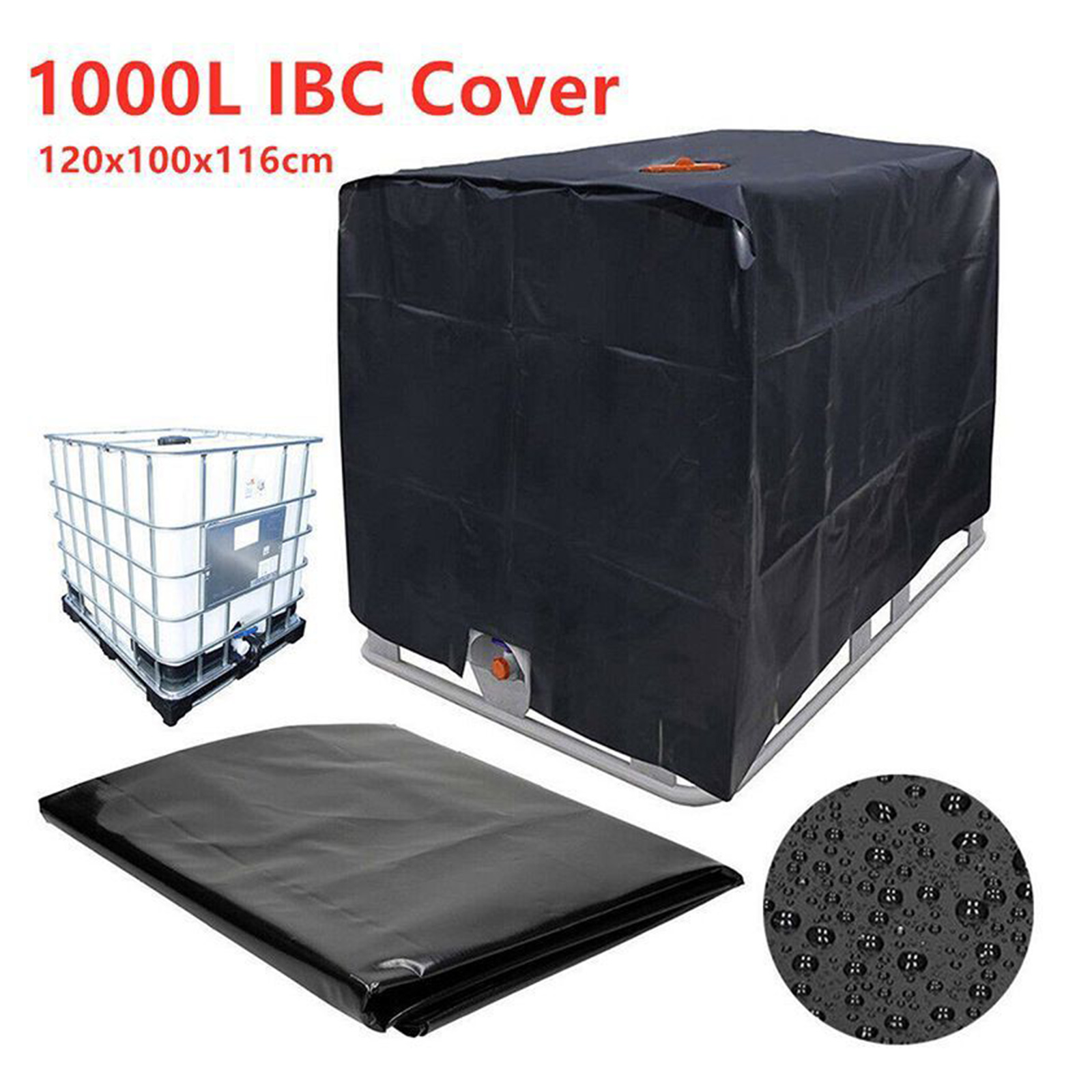 Ibc Ton Vat Beschermhoes Ibc Container Cover Waterdicht