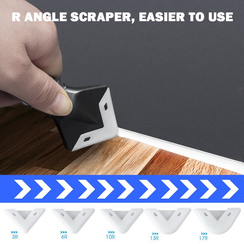 1Set Silicone Sealant Spreader Spatula Scraper Door Caulk Tool Kit Silicone Sealant Tool Window Caulking Finishing Sealant Grout