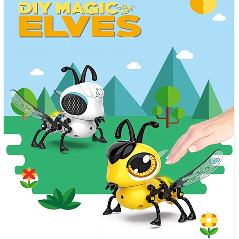 Elektronische Speelgoed Musical Zingen Lopen Elektrische Bee Pet Speelgoed Voor Kinderen Kids Elektronische Huisdieren Speelgoed