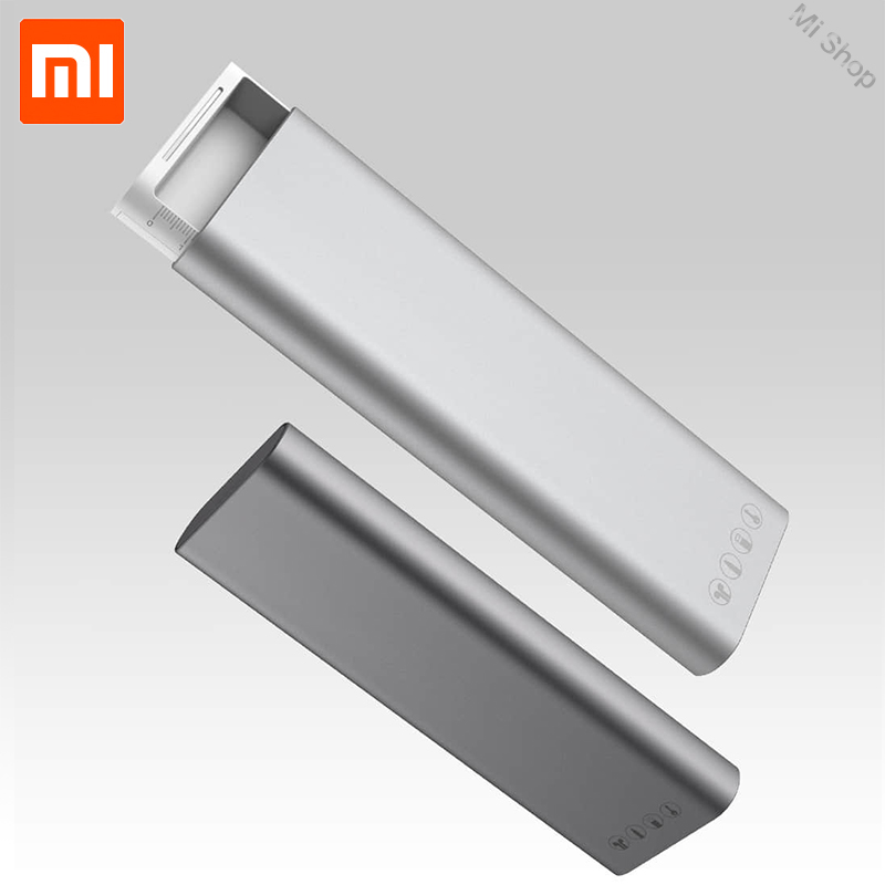 Xiaomi mijia miiw pennfodral kontor student pennfodral skolmaterial pennask aluminiumlegering abs+pc för äppelpenna 2