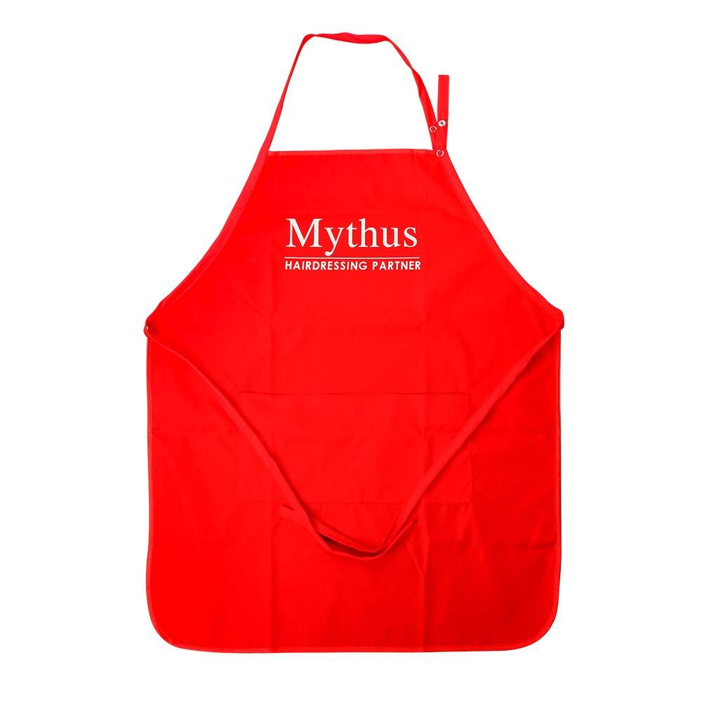 Anti Static Hairdresser Apron Hair Cutting Cape Hairdressing Gown Cape Hair Cloth Barber Apron Hair Coloring Salon Styling Cloth: Mythus-Red