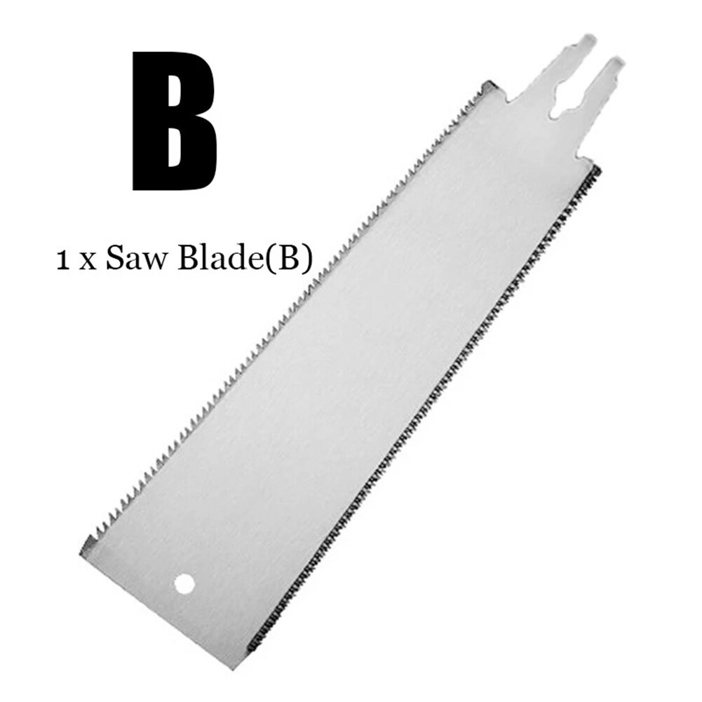 Double Edge Hand Saw Razor Saw Japanese Style Pull Saw 14 TPI /9 TPI Teeth Saw Blade Pruning Saw For Tenon Carpenter Woodworking