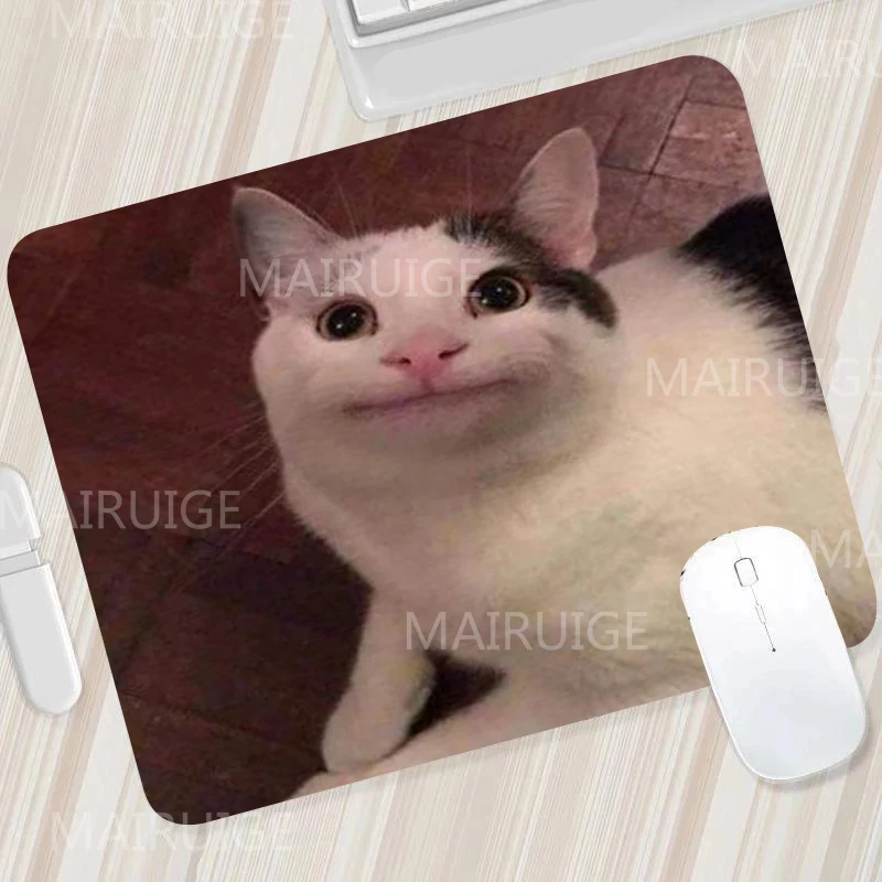 Funny Meme Small Mouse Pad Kawaii Office Mat Gamer Rugs Cute Desk Mats Gaming Accessory Mouse Table Carpet Surface for Computer