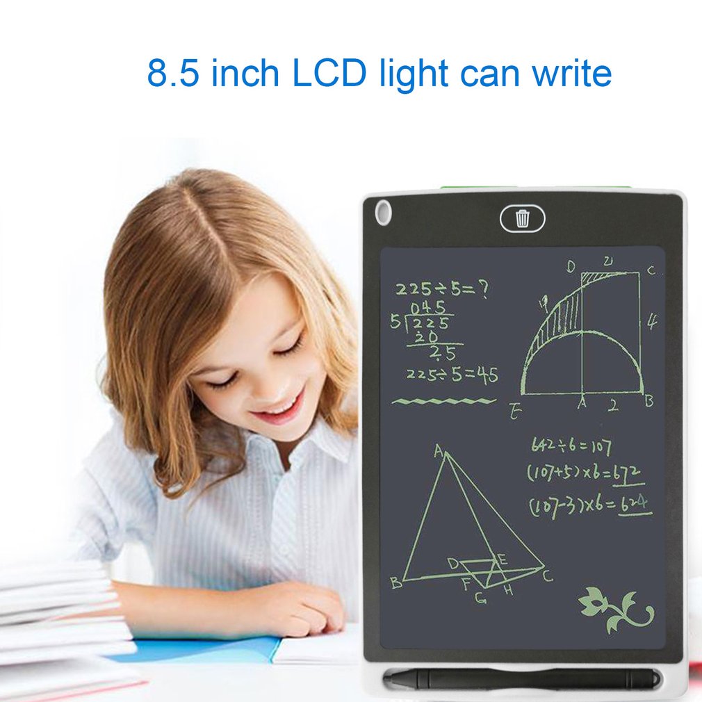 8.5 Inches LCD Screen Writing Pad Digital Drawing Pad Handwriting Board Portable Electric Board For Home Office