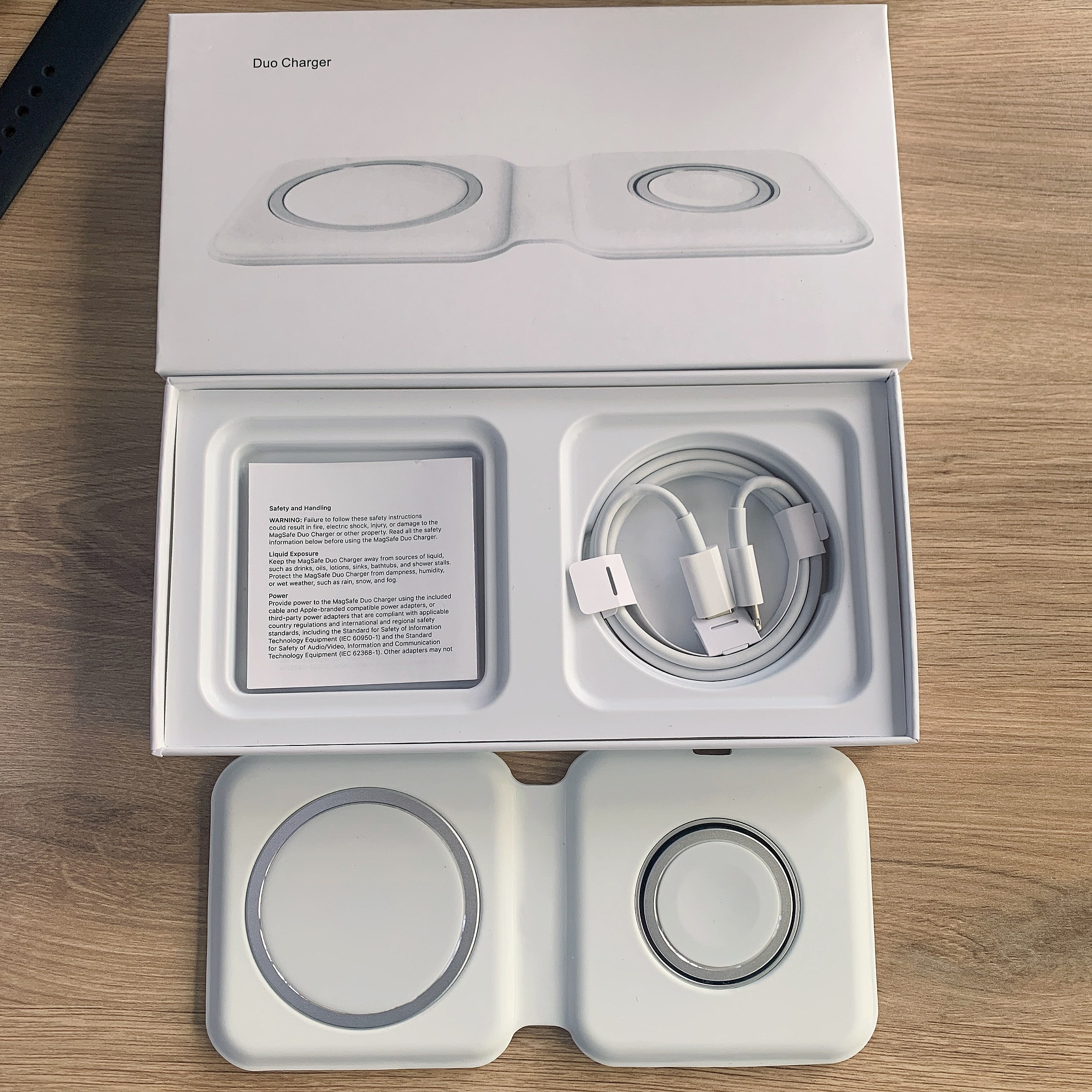 Originele Magnetische Draadloze Duo Lader Qc 3.0 Pd Opladen Standaard Voor Samsung Voor Iwatch Voor Iphone Snel Opladen