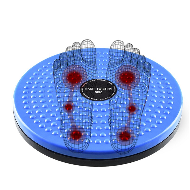 Sport Twister Platte Twist Taille Körper Fuß Massage Rabatt Gleichgewicht aerob ÜSpund Fitness Gesundheit Runde Platten Salden Bord: Blau
