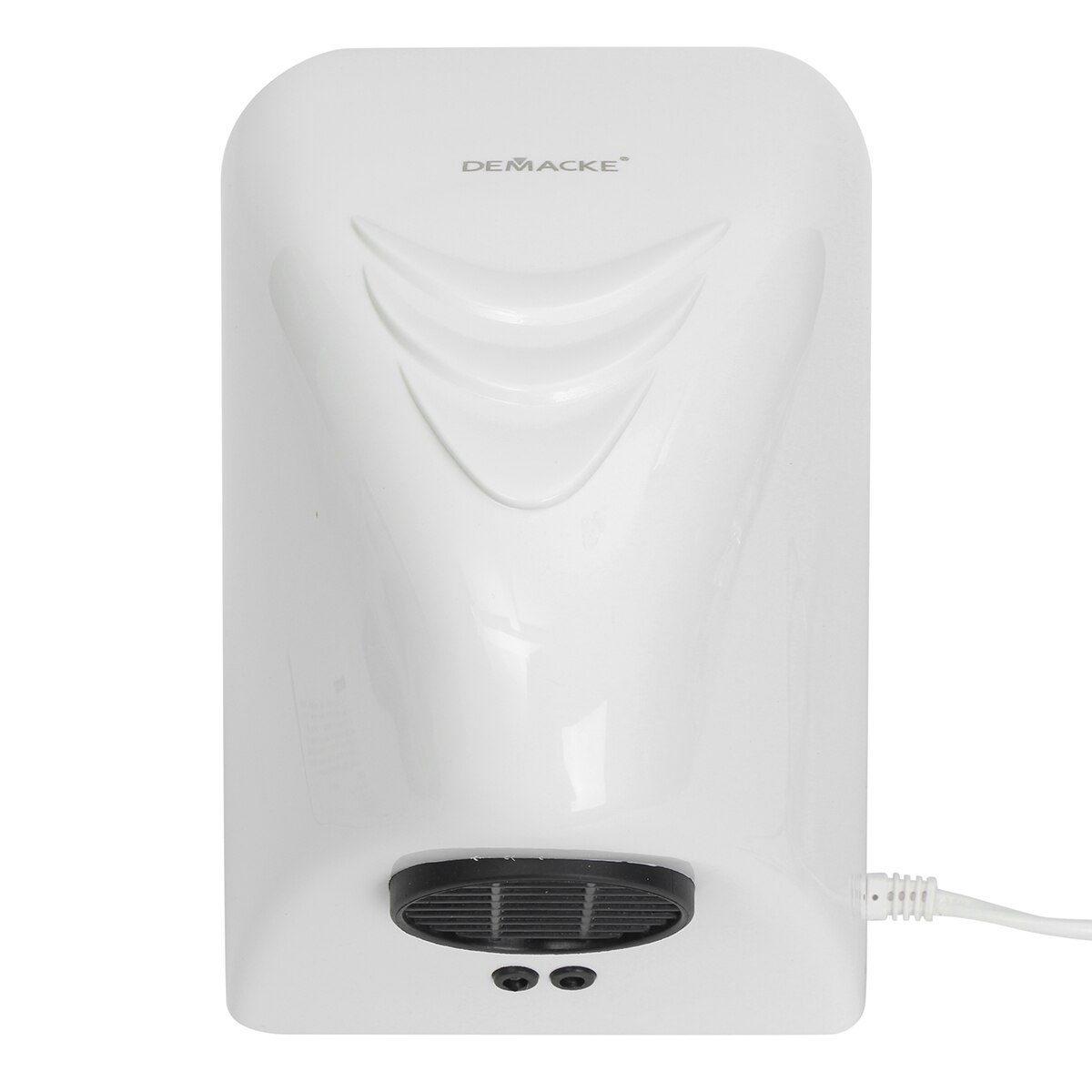 220v 1000w kraftfull väggmonterad automatisk handtork badrum kommersiella vita händer torkning enhet badrum lindningsmaskin