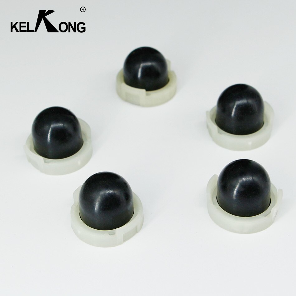 Kelkong 5Pcs Zwarte Olie Primer Lamp Pomp Cup 20 Mm Voor Briggs /Stratton 694394 494408 Carburateur Kettingzaag: Default Title