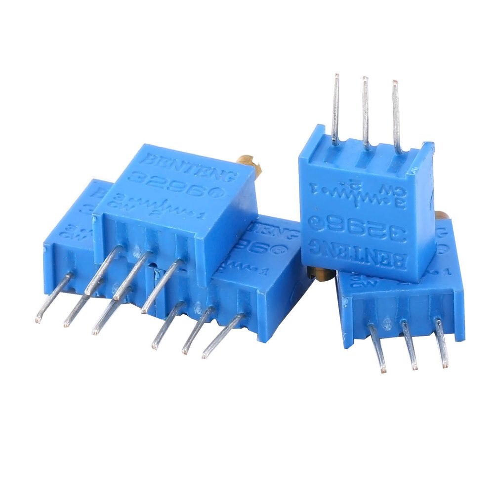 60Pcs Potentiometer Gevarieerd Kit Variabele Weerstand Resistive 3296W 12 Waarde Potentiometer Gevarieerd Kit