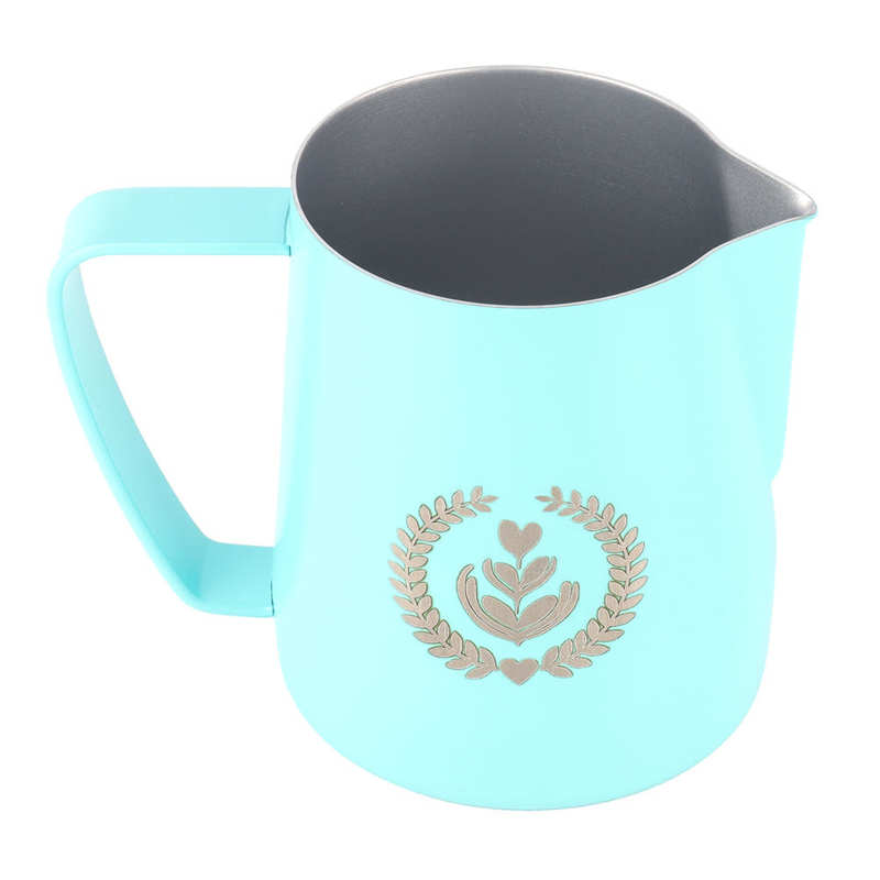 600ml Multi-Purpose Coffee Frothing Cup Stainless Steel Pointed Mouth Milk Froth Mug for Home