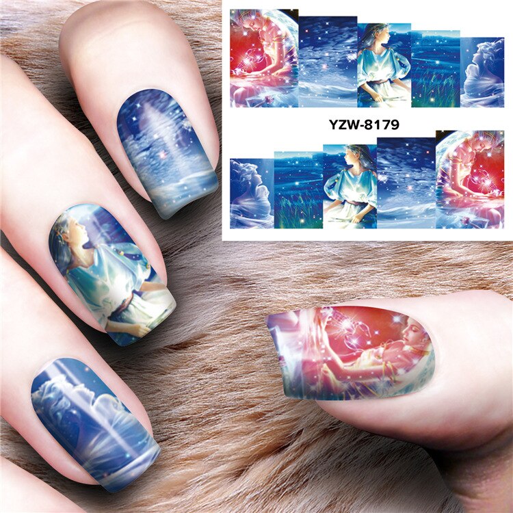 1 stuk magic start nepnagel tips helder zwart waaier vingernagel kunst display oefen acryl uv gel nagellak tool manicure  y8178: 5