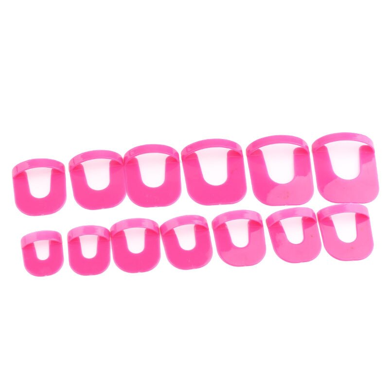 26 stk genanvendelige negle kant hudbarriere neglelak stencils kit manicure neglelak polsk tip beskyttere neglepleje skønhedsværktøj: Default Title