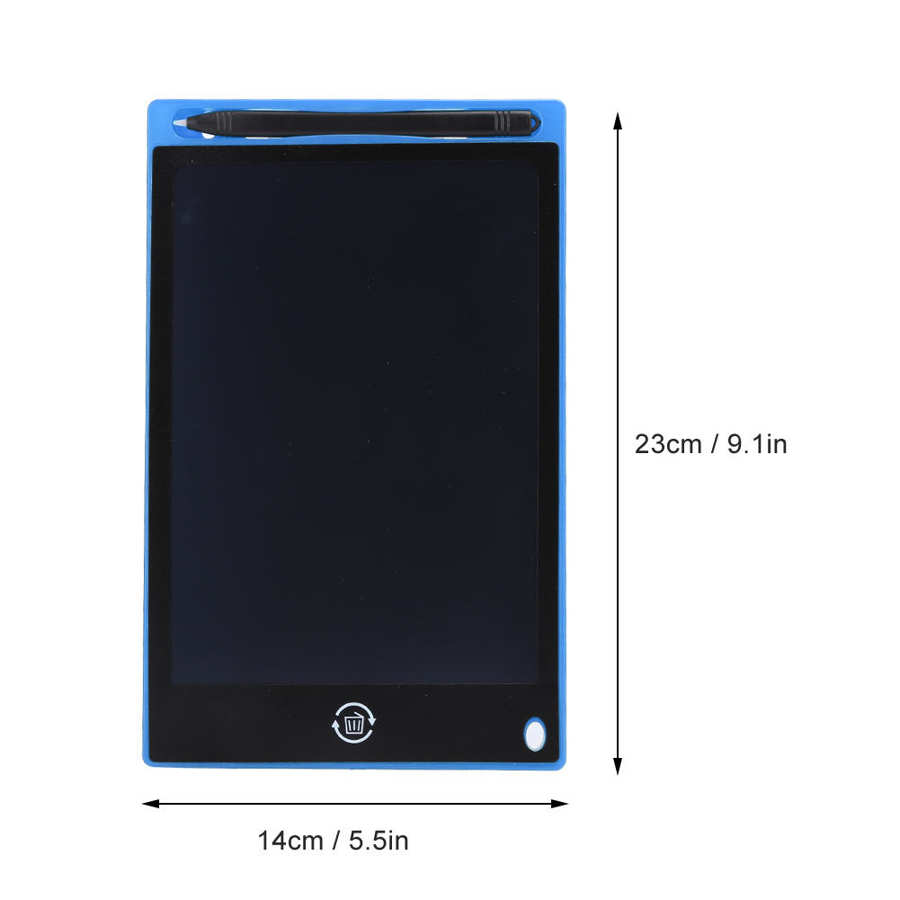 8.5inch LCD Writing Board Light-Energy Bright Thick Handwriting Children Graffiti Drawing Board One-click erasing with pen
