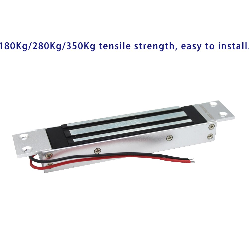 12V Single Door Electric Magnetic Electromagnetic Lock With Mortise Mount180/280/ 350lbs Holding Force for Access Control