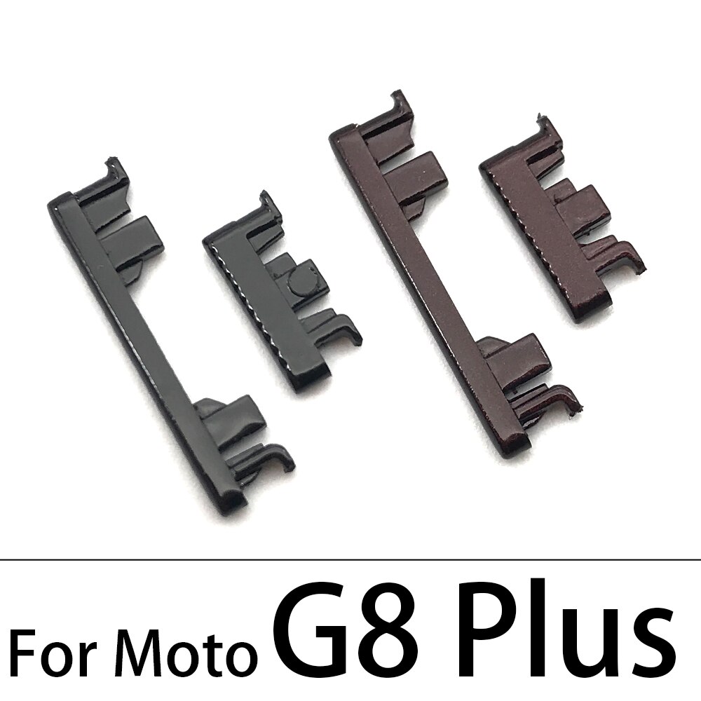 10 Stks/partij, side Power Key + Volume Knop Voor Moto G9 Power G8 Plus G7 Play / G8 Emp Vervangende Onderdelen
