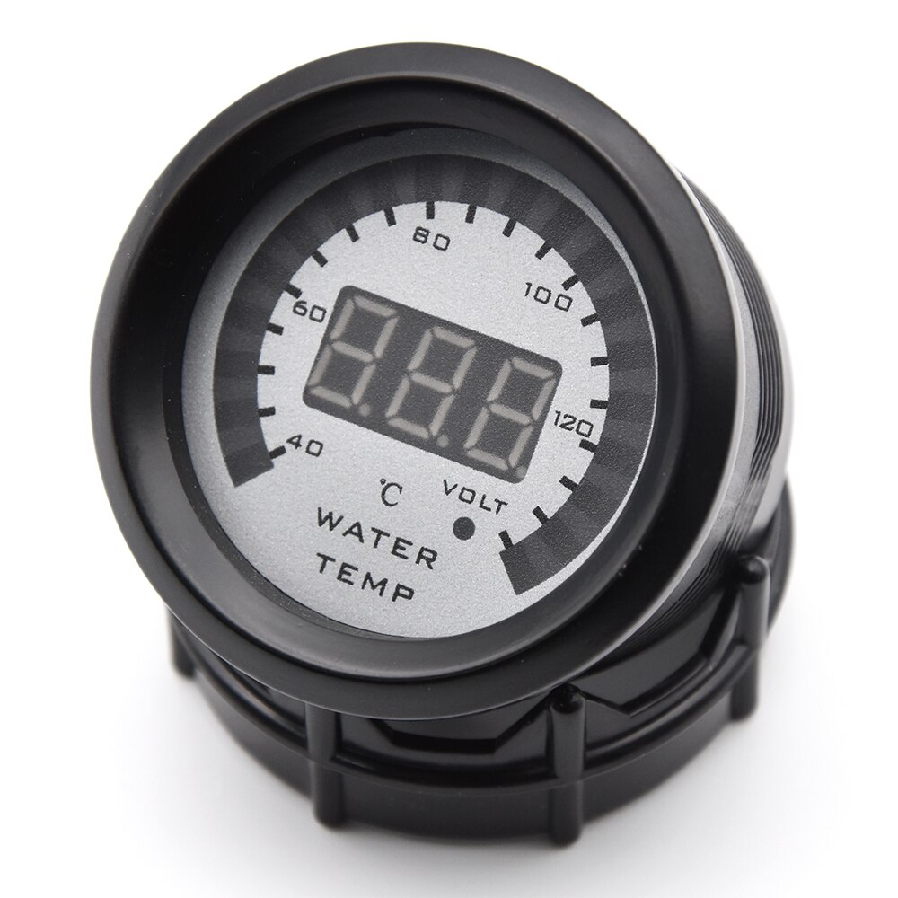 52MM Car Digital Gauge LCD Display Oil Pressure Voltmeter Water Temp Meter With Sensor Air Fuel Ratio Tachometer Boost Meter
