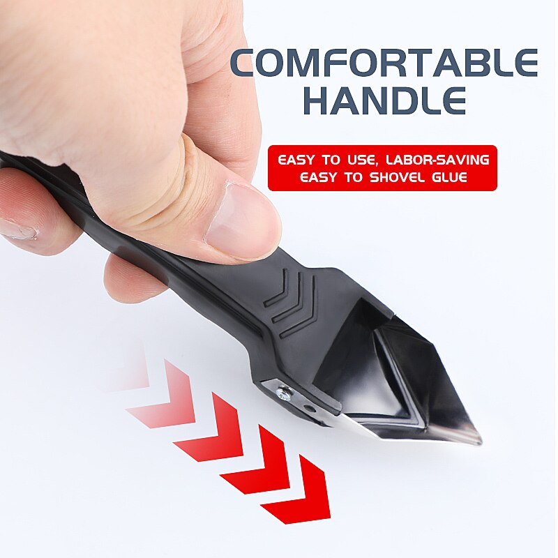 3 in 1 silicone sealant removal tool kit combination scraper caulking mold smooth finishing scraper grouting removal useles