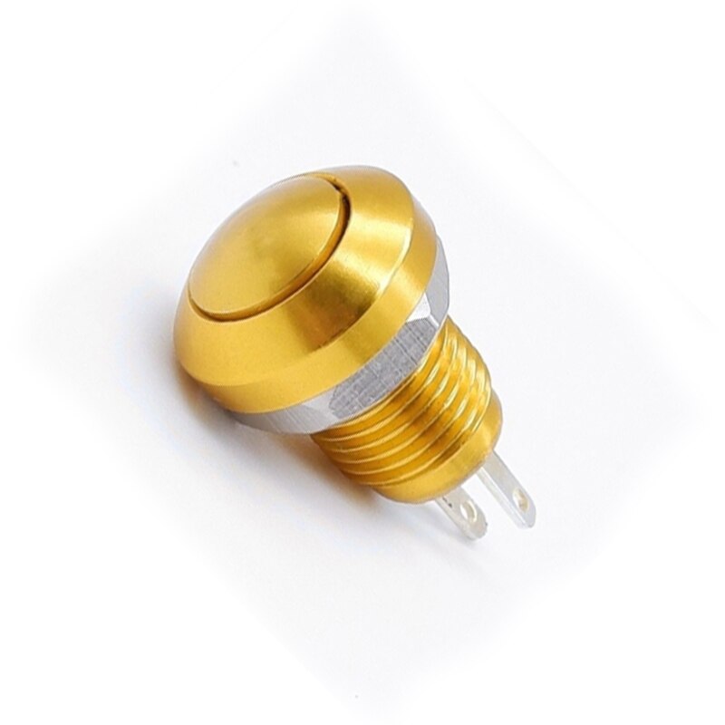 19mm Start Horn 1NO Reset Momentary Rvs Metalen De
