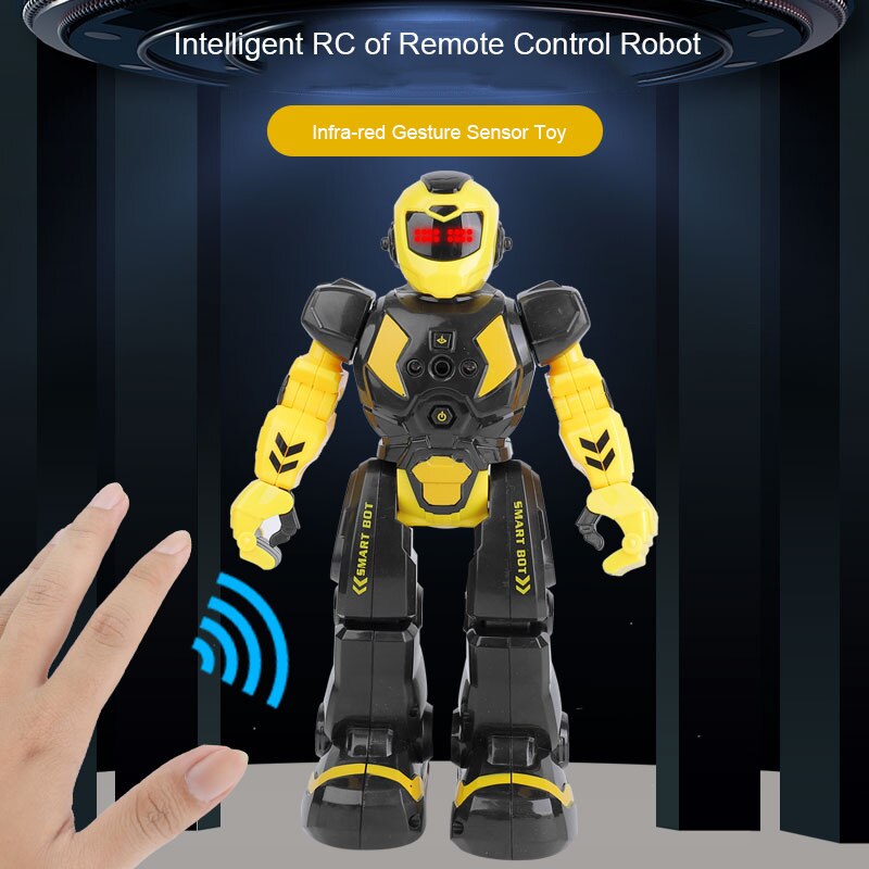 Ar Intelligentie Speelgoed Robot Afstandsbediening Intelligente Robot Muziek Robot Usb Opladen Vroeg Leren Intelligentie Rc Speelgoed Voor