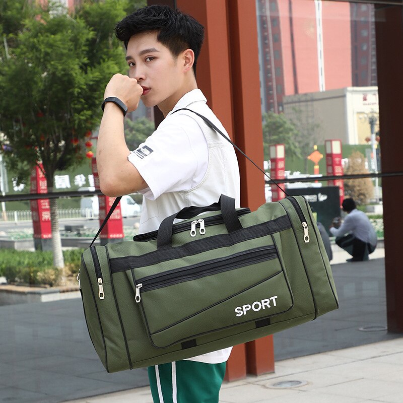 Oxford Casual Travel Bag Waterproof Men's Travel Bags Weekend Multi-pocket Large Carry On Luggage Bag For Male Travelling